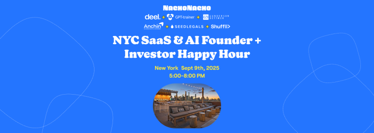 NachoTuesday: NYC SaaS & AI Founder + Investor Rooftop Happy Hour
