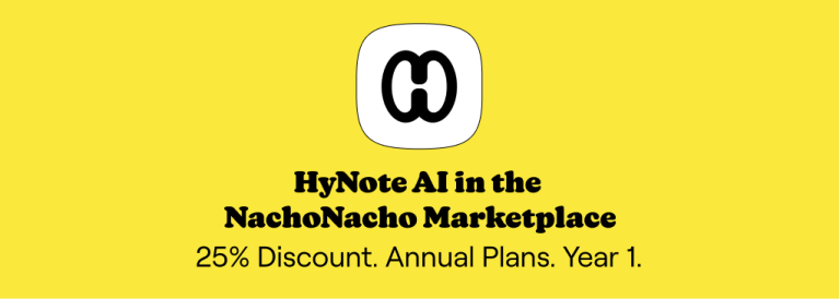 The Best HyNote AI Discounts, Promo Codes, and Coupons