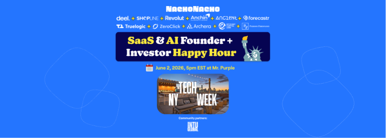 NY Tech Week 2026 SaaS & AI Founder + Investor Rooftop Happy Hour