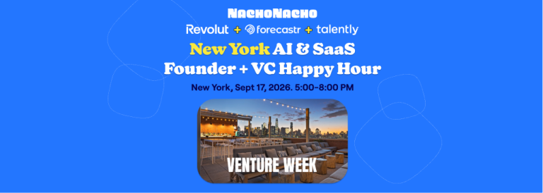 Venture Week NYC SaaS & AI Founder + Investor Rooftop Happy Hour 2026