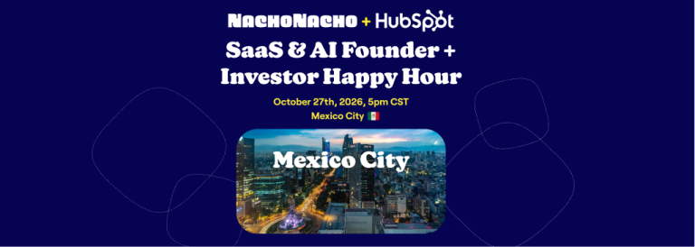 Mexico City Tech Week SaaS & AI Founder + Investor Rooftop Happy Hour 2026